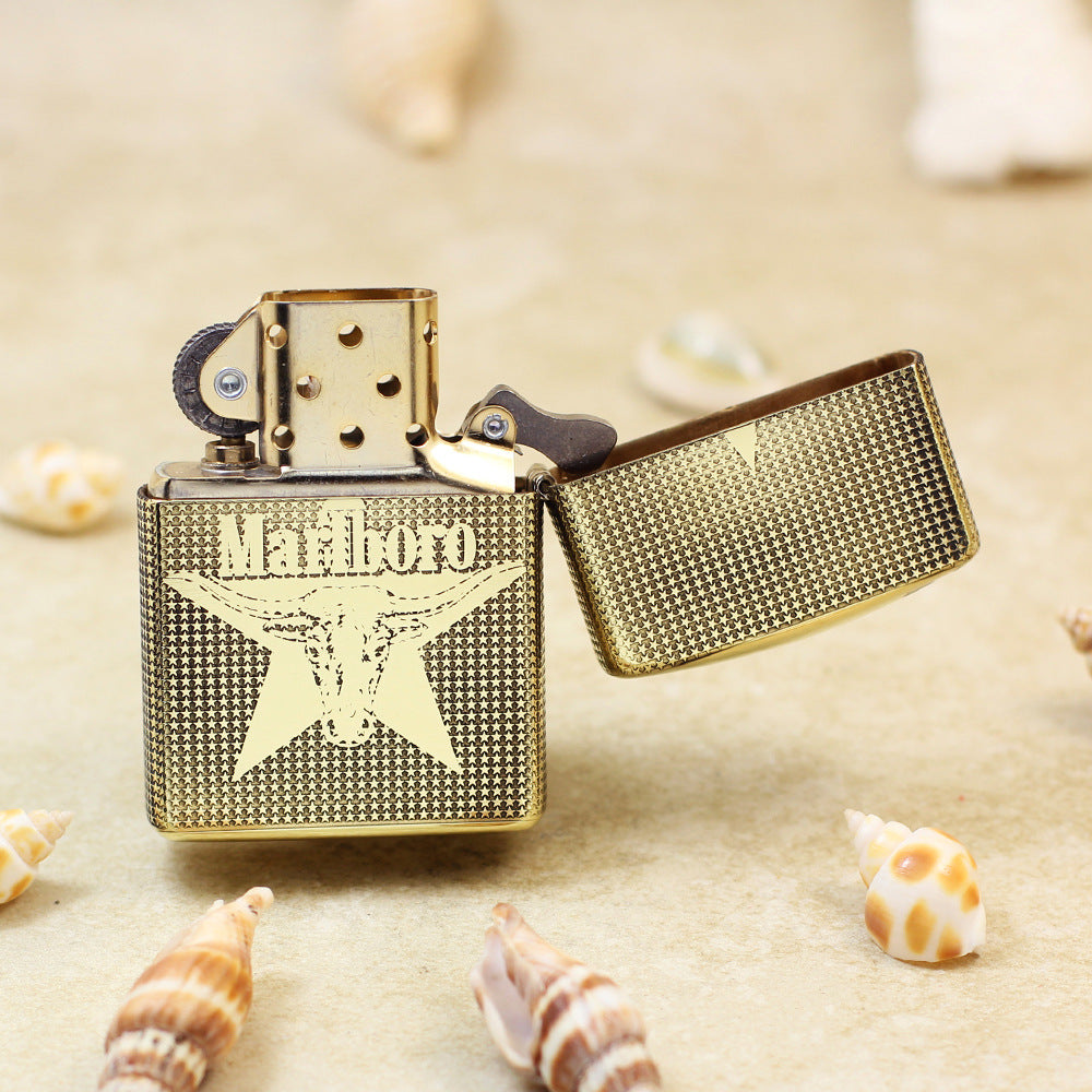 Zippo Marlboro Starlight Bull Head Lighter - MC21