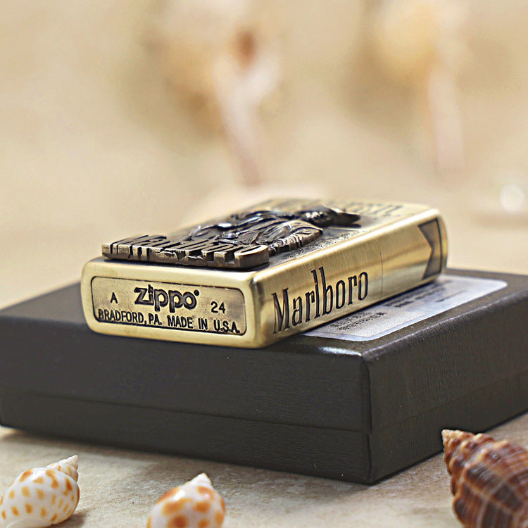 Zippo Marlboro Wanted Poster Lighter - MC08