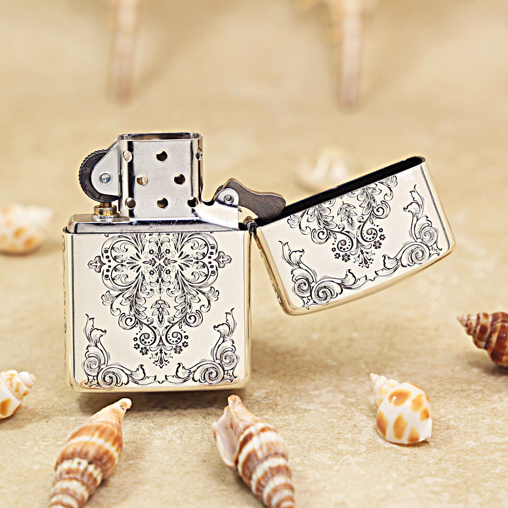 Zippo Argent-Layered Celtic Lucky Tree of Life - DS168
