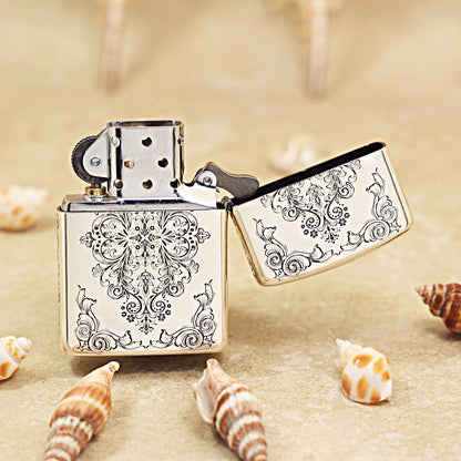 Zippo Argent-Layered Celtic Lucky Tree of Life - DS168