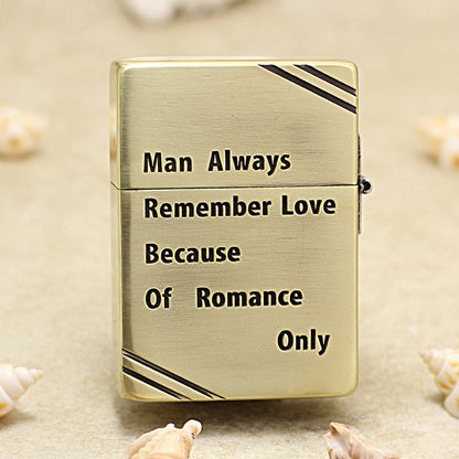 Zippo 1935 Replica Antique Brass 'Marlboro Horseman' - CC09