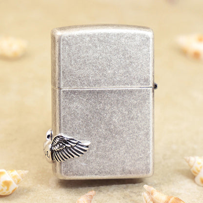 Zippo Angel with Wing (Antique Silver) - KR02