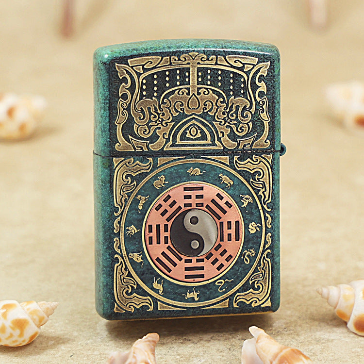 Zippo Antique Bronze 'Dragon Totem' - DS137