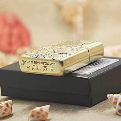Zippo Heavy-duty Vintage Bronze Zhenwu Emperor - CC66
