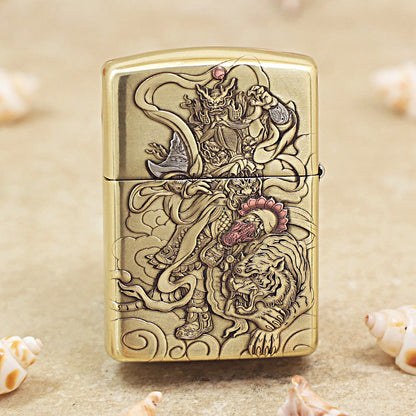 Zippo Heavy-duty Vintage Bronze Zhenwu Emperor - CC66