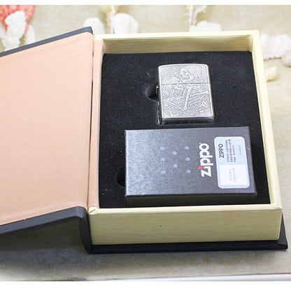 Zippo Armor Tumbled Chrome 'Til Death Do Us Part' - DS153