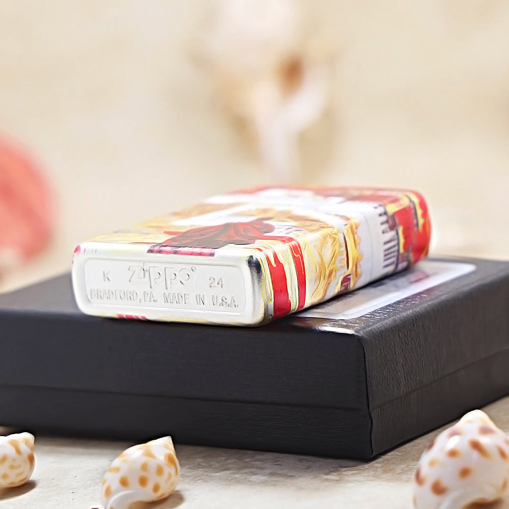 Zippo Color Printed Monk and Potala Palace in Tibet - CS22