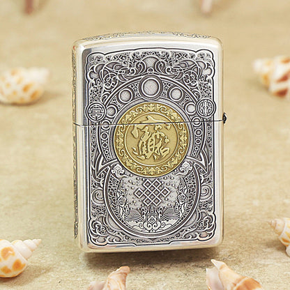 Zippo Dual-Tone 'Fortune Pixiu' Bamboo Box Edition 162-DS51