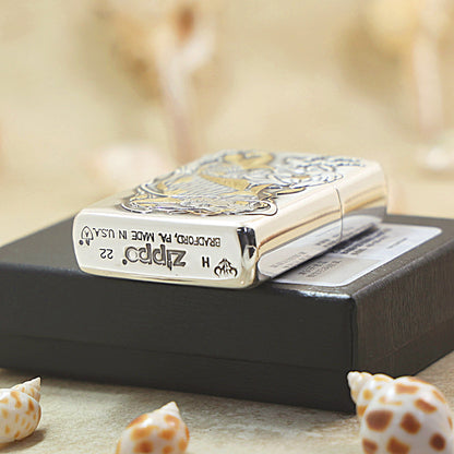 Zippo Dual-Tone 'Koi Fish' 162-DS65