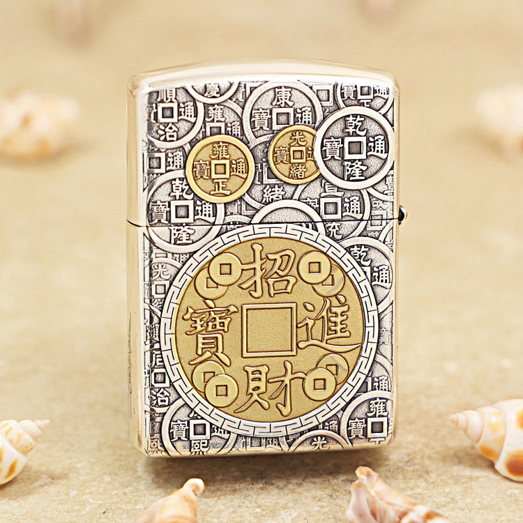 Zippo 'Eight Treasures' Deep Carve - DS104