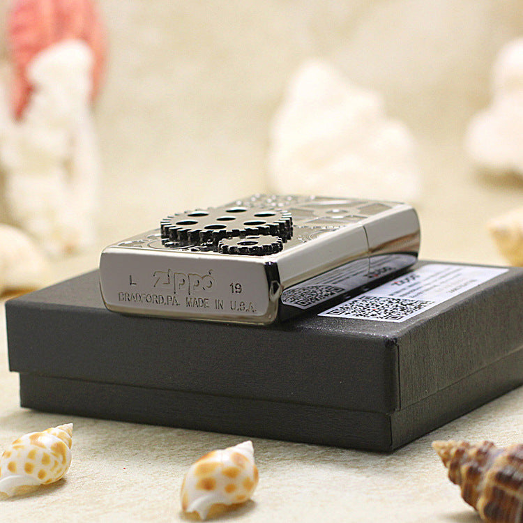 Zippo Gear and Cogs Deep Carve - JP69
