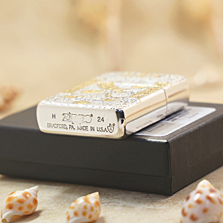 Zippo God of Wealth (Cai Shen) Deep Carve - DS108