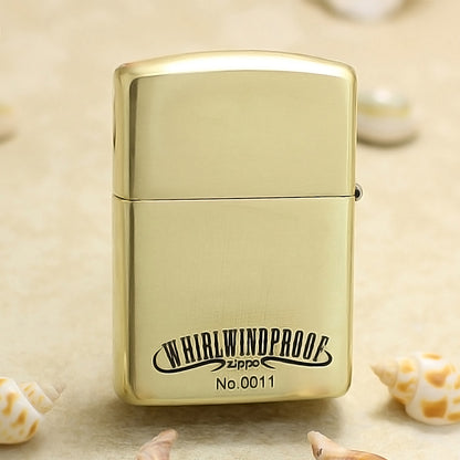 Zippo High Polish Brass Deep Engraved Whirlwindproof Pin-Up Girl - CC149