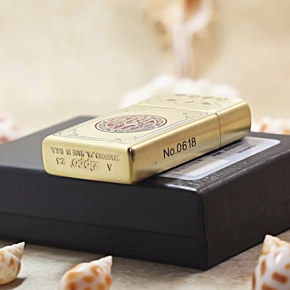 Zippo High Polish Brass Ten-Cash Talisman - CC57