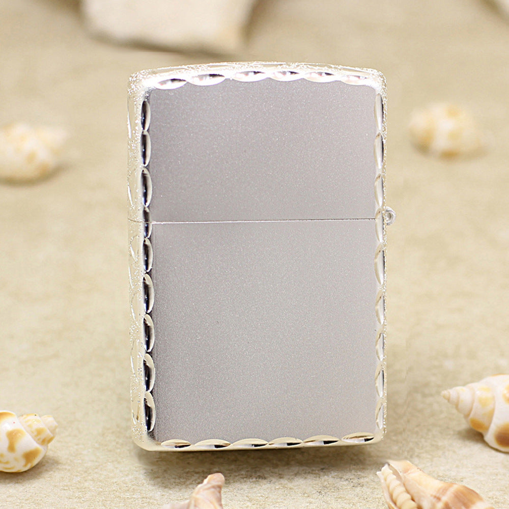 Zippo High Polish Chrome Engraved Dragon - DS152