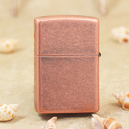 Zippo Ornate Cross Antique Copper - KR07