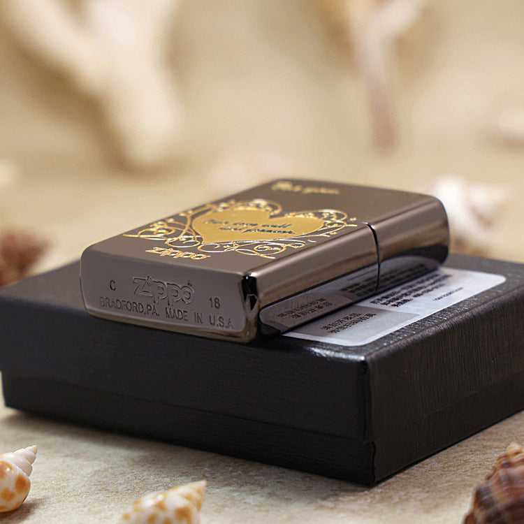 Zippo 'Our Love Will Last Forever' Heart - JP73