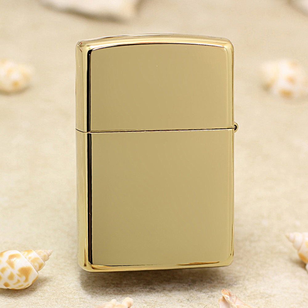 Zippo Polished Brass Tiger Emblem - DS151