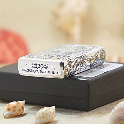 Zippo Silver Phoenix (Plated Silver) - JP16