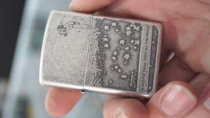 Zippo Antique Silver Lady in the Wind - DS154